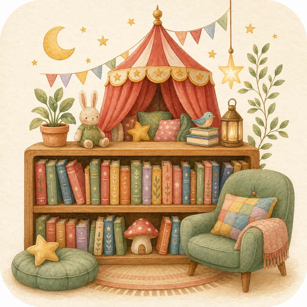Lullashelf dream shelf artwork